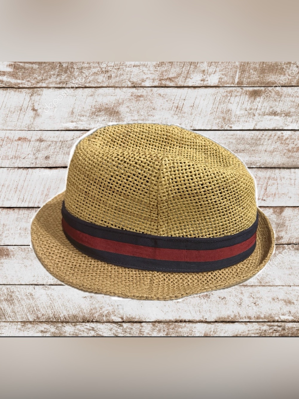 Cole Haan  Straw Fedora. Hat